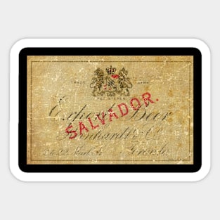 SALVADOR BEER Sticker